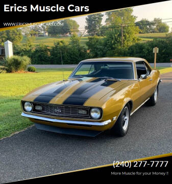 1968 Chevrolet Camaro for sale at Eric's Muscle Cars in Clarksburg MD