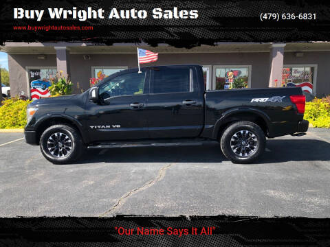2018 Nissan Titan for sale at Buy Wright Auto Sales in Rogers AR