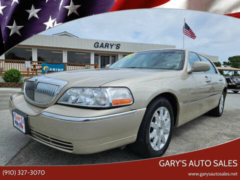 2010 Lincoln Town Car for sale at Gary's Auto Sales in Sneads Ferry NC