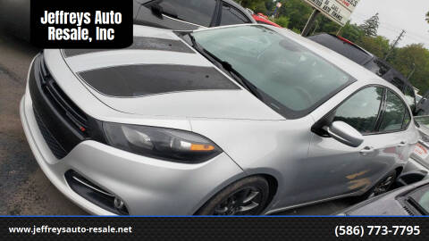 2013 Dodge Dart for sale at Jeffreys Auto Resale, Inc in Clinton Township MI