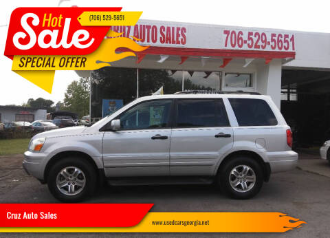 2005 Honda Pilot for sale at Cruz Auto Sales in Dalton GA