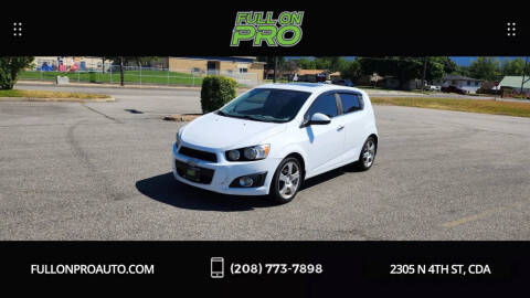 2012 Chevrolet Sonic LTZ