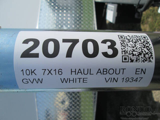 2027 Haul-About Enclosed Cargo PAN716TA3