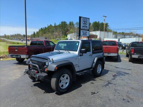 2012 Jeep Wrangler for sale at Route 22 Autos in Zanesville OH