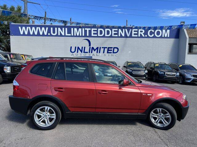 2005 BMW X3 for sale at Unlimited Auto Sales in Denver CO