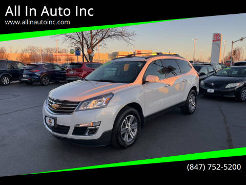 2017 Chevrolet Traverse for sale at All In Auto Inc in Palatine IL