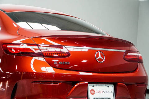 2018 Mercedes-Benz E-Class E 400