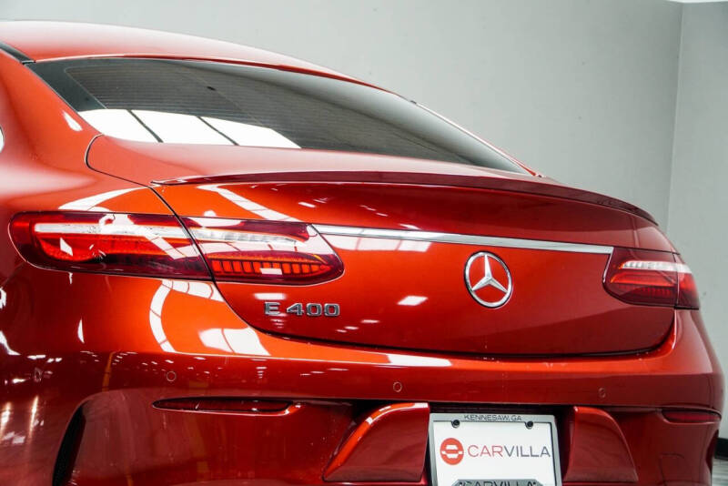 2018 Mercedes-Benz E-Class E 400