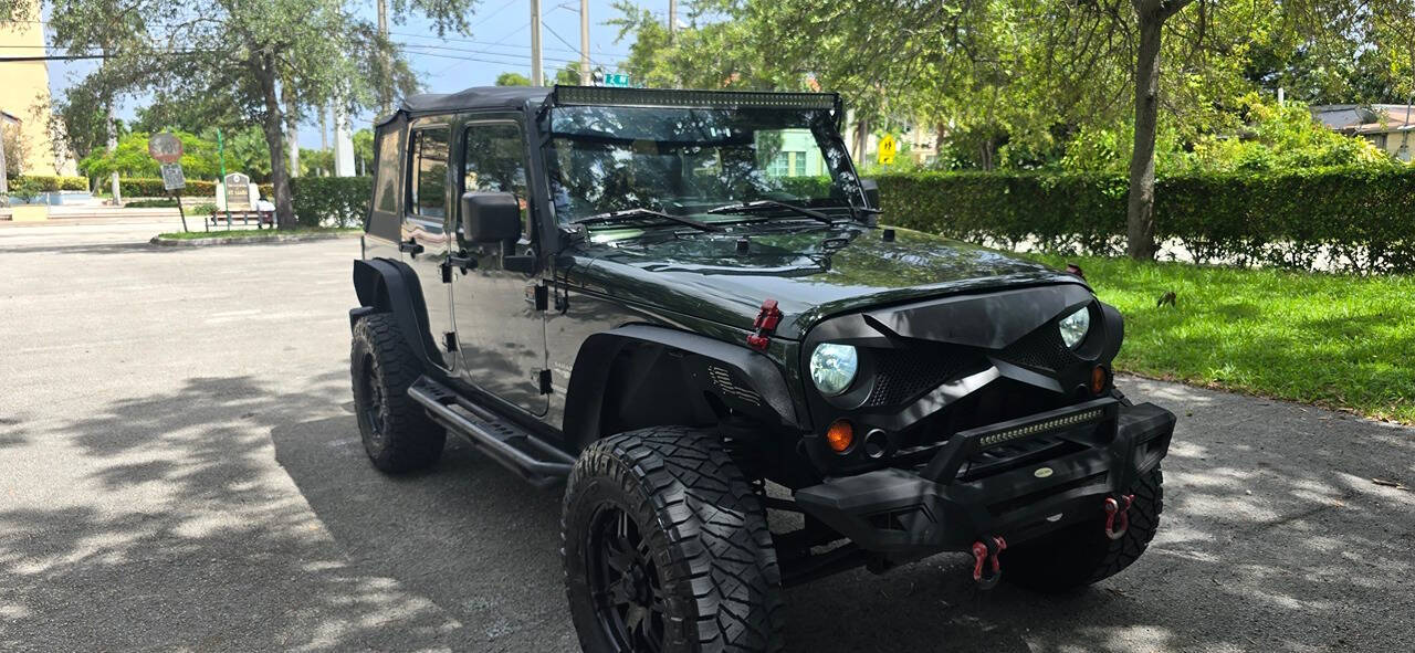 2010 Jeep Wrangler Unlimited for sale at All About Wheels Inc in Miami, FL