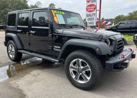 2014 Jeep Wrangler Unlimited for sale at VSA MotorCars in Cypress TX