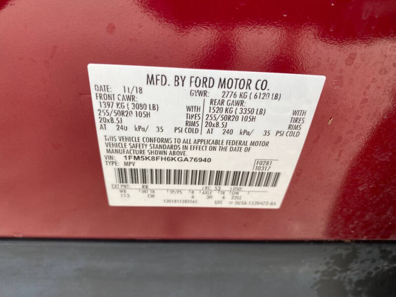2019 Ford Explorer Limited