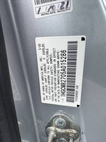 2005 Honda Accord EX V-6 w/Navi