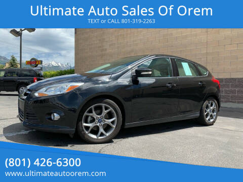 2014 Ford Focus for sale at Ultimate Auto Sales Of Orem in Orem UT