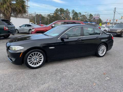2011 BMW 5 Series for sale at JM AUTO SALES LLC in West Columbia SC