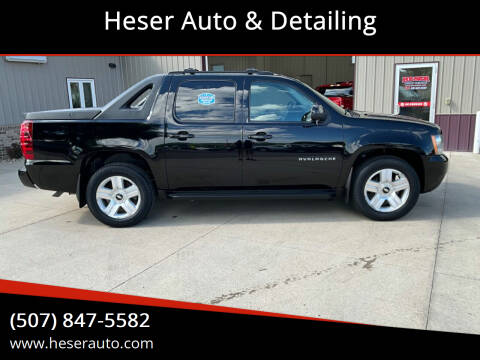2011 Chevrolet Avalanche for sale at Heser Auto & Detailing in Jackson MN