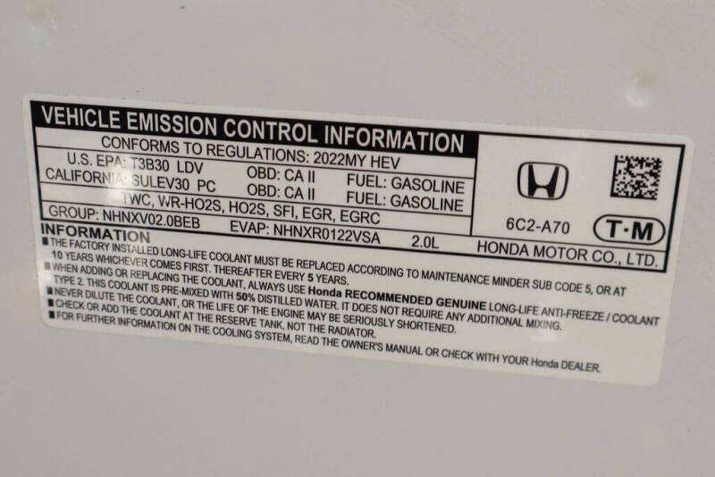 2022 Honda Accord Hybrid Sport