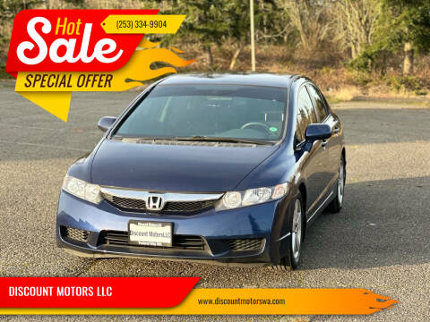 2011 Honda Civic for sale at DISCOUNT MOTORS LLC in Federal Way WA