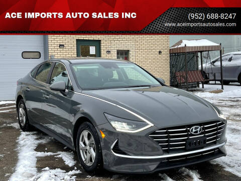 2021 Hyundai Sonata for sale at ACE IMPORTS AUTO SALES INC in Hopkins MN