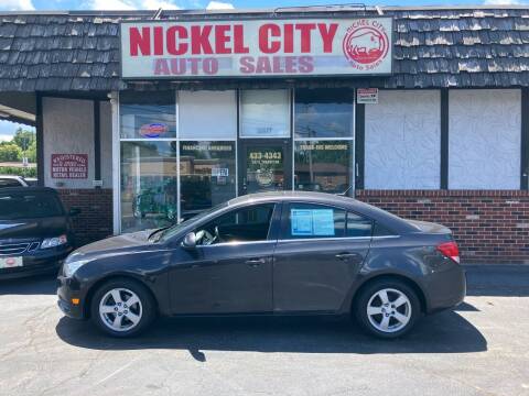 2014 Chevrolet Cruze for sale at NICKEL CITY AUTO SALES in Lockport NY