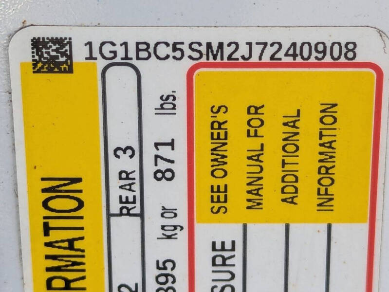 2018 Chevrolet Cruze LS Auto