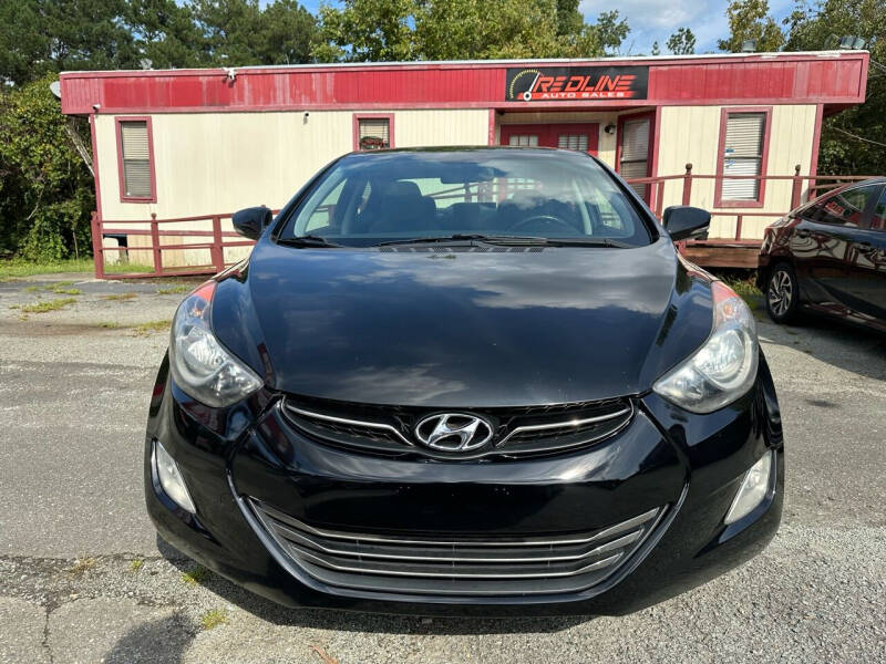 2012 Hyundai Elantra for sale at REDLINE AUTO SALES in Durham NC