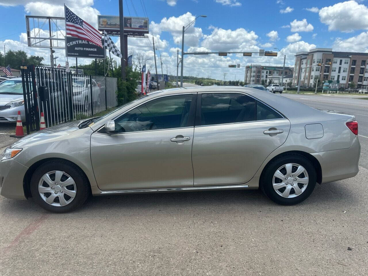 2013 Toyota Camry for sale at Central Union Auto Finance LLC in Austin, TX