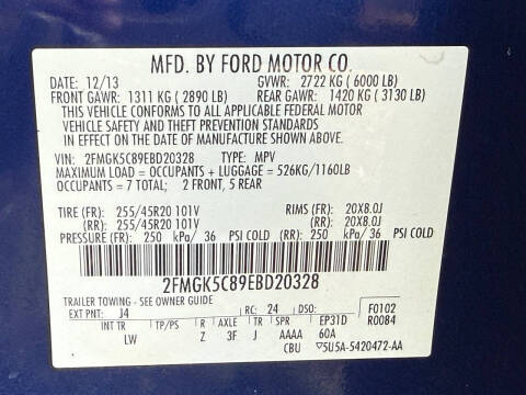 2014 Ford Flex SEL
