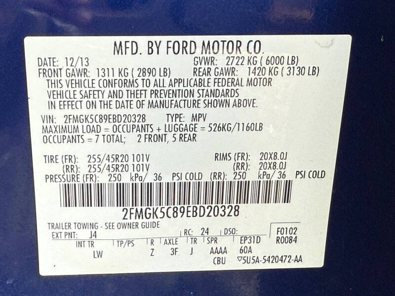 2014 Ford Flex SEL