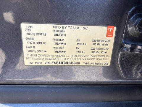 2020 Tesla Model S Long Range