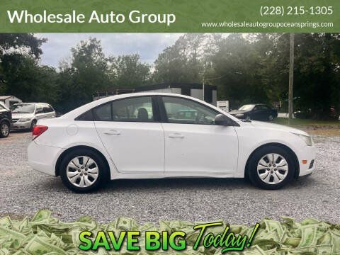 2013 Chevrolet Cruze for sale at Wholesale Auto Group in Ocean Springs MS