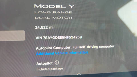 2022 Tesla Model Y Long Range