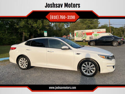 2016 Kia Optima for sale at Joshsav Motors in Walnutport PA