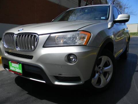 2011 BMW X3 for sale at Dasto Auto Sales in Manassas VA