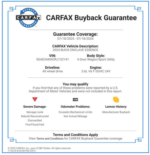 2024 Buick Enclave Essence