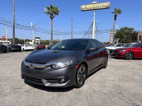 2018 Honda Civic for sale at A MOTORS SALES AND FINANCE - 10110 West Loop 1604 N in San Antonio TX