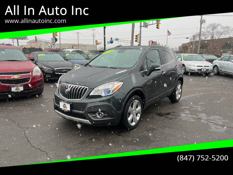 2016 Buick Encore for sale at All In Auto Inc in Palatine IL