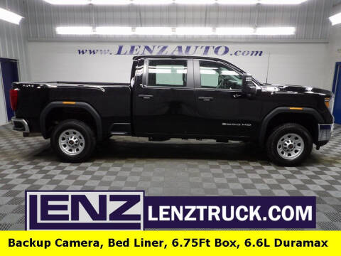 2022 GMC Sierra 2500HD for sale at LENZ TRUCK CENTER in Fond Du Lac WI