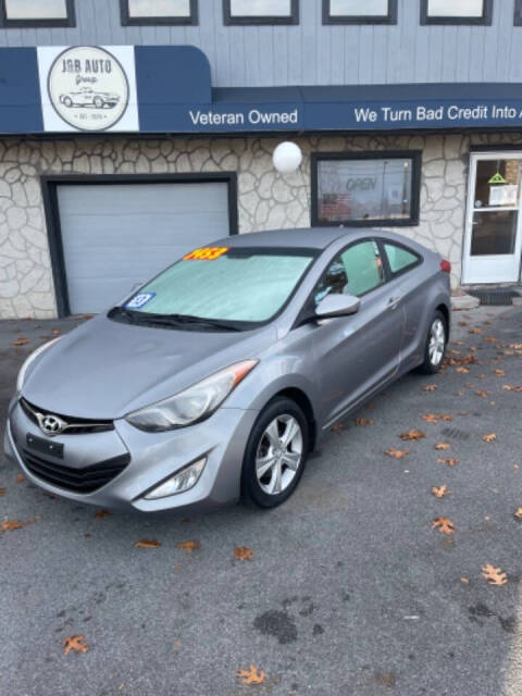 2013 Hyundai ELANTRA Coupe for sale at J&B Auto Group in Bristol, TN