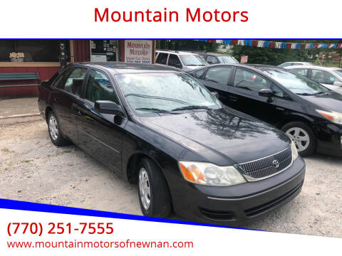 2001 Toyota Avalon for sale at Mountain Motors in Newnan GA