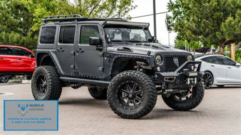 2017 Jeep Wrangler Unlimited for sale at MUSCLE MOTORS AUTO SALES INC in Reno NV