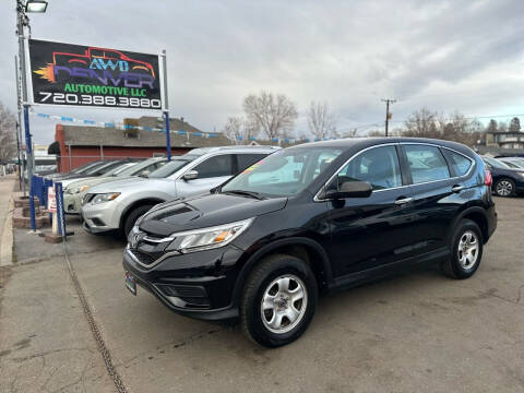 2016 Honda CR-V for sale at AWD Denver Automotive LLC in Englewood CO