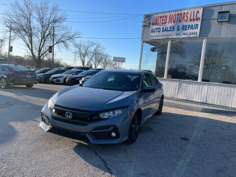 2021 Honda Civic for sale at United Motors LLC in Saint Francis WI