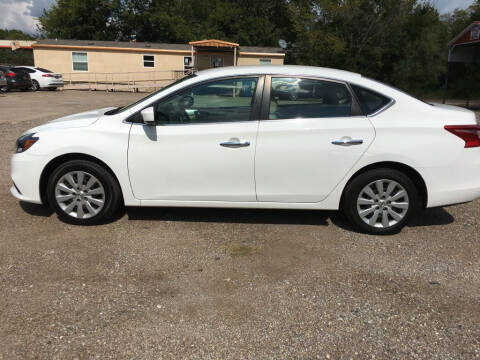2017 Nissan Sentra for sale at R and L Sales of Corsicana in Corsicana TX