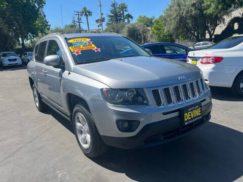 2016 Jeep Compass for sale at Devine Auto Sales in Modesto CA