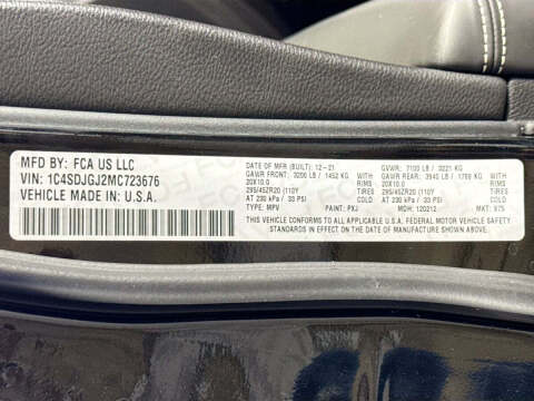 2021 Dodge Durango SRT 392