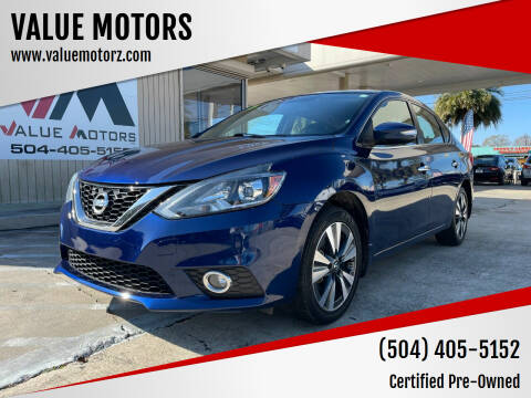 2016 Nissan Sentra for sale at VALUE MOTORS in Kenner LA