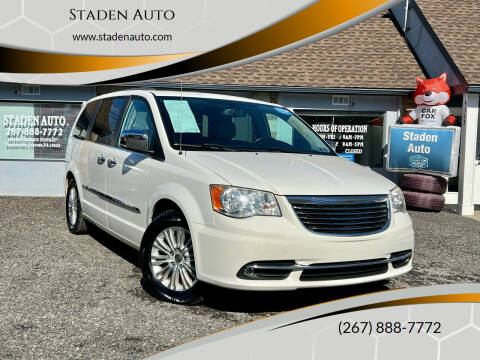 2012 Chrysler Town and Country for sale at Staden Auto in Feasterville Trevose PA