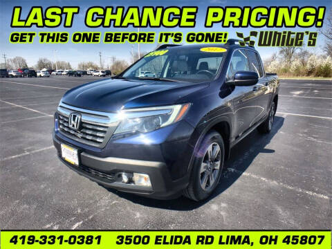 2017 Honda Ridgeline for sale at White's Honda Toyota of Lima in Lima OH