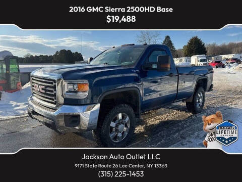 2016 GMC Sierra 2500HD