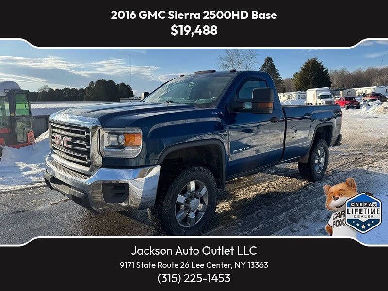 2016 GMC Sierra 2500HD